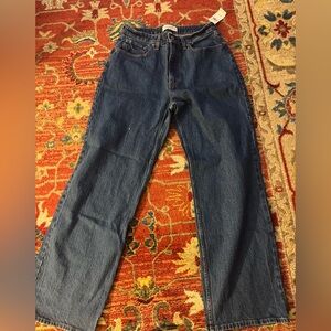 Abercrombie & Fitch Relaxed Fit Blue Jeans